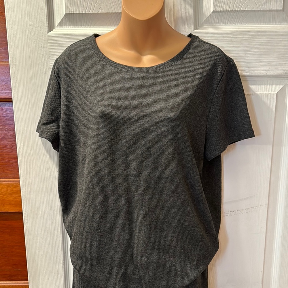 Women's Charcoal Gray PJ set